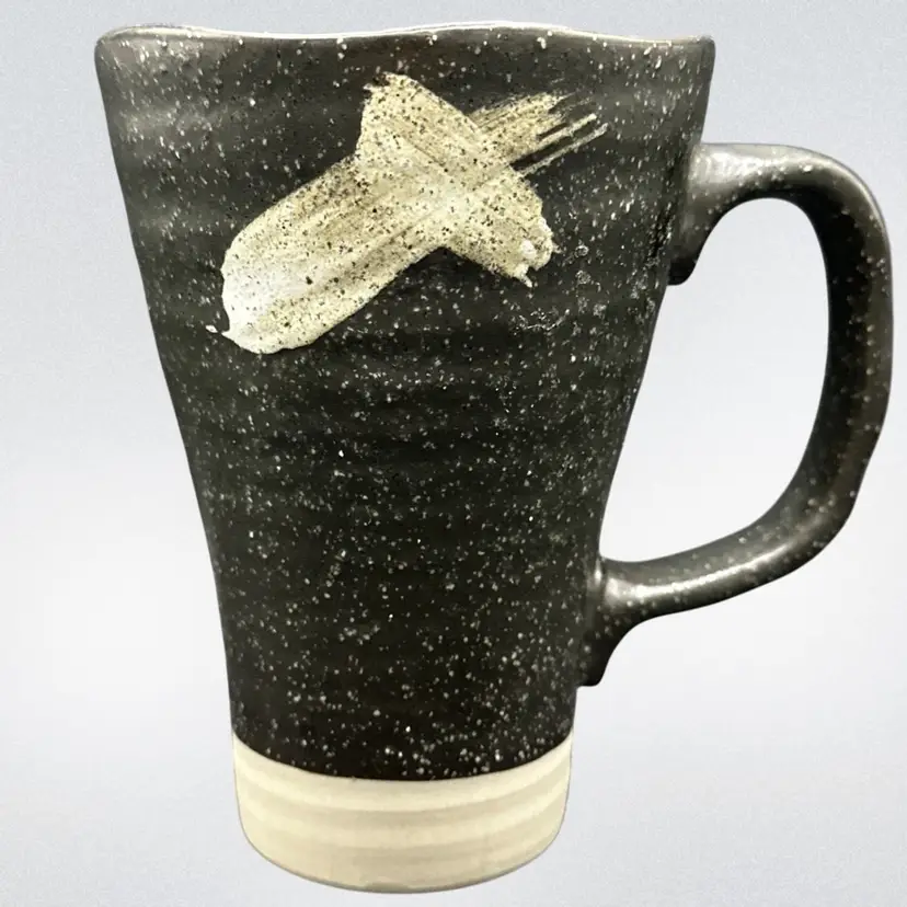 Kutani Ware Glaze Beer Cup Edamame Pottery Earthenware Japan Ripple