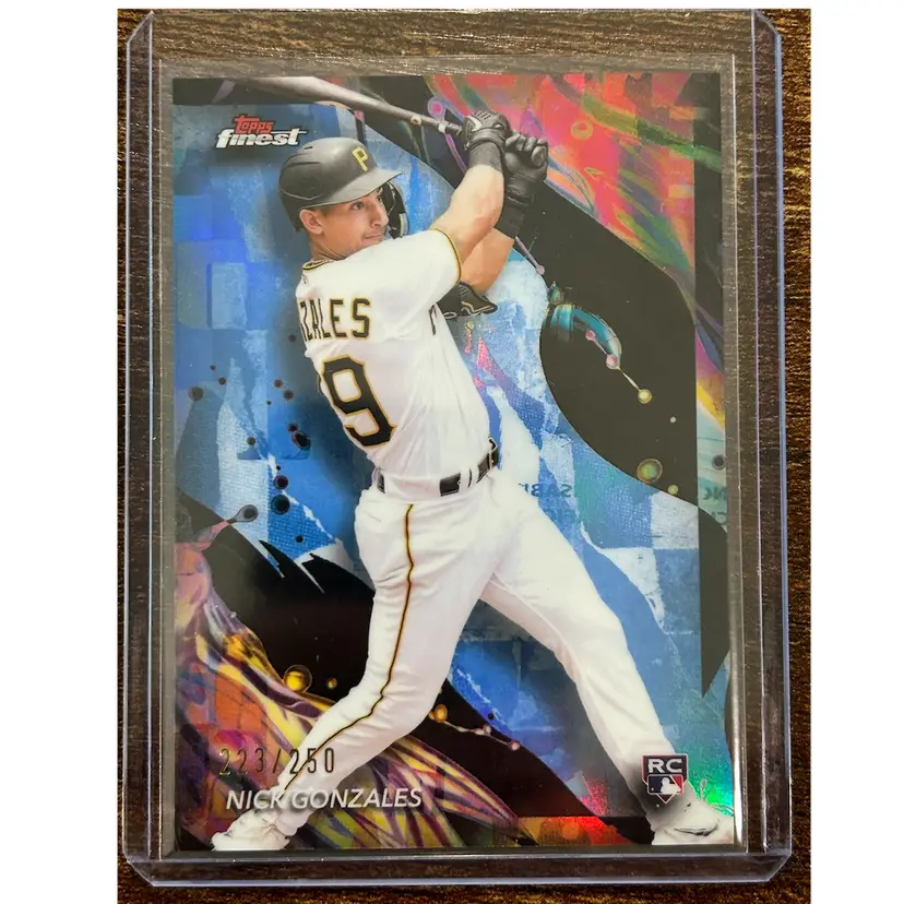 Nick Gonzalez 2024 Topps Finest Uncommon /250 Pittsburgh Pirates 