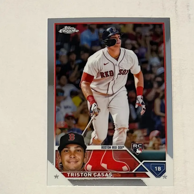 Triston Casas RC 2023 Topps Chrome Boston Red Sox