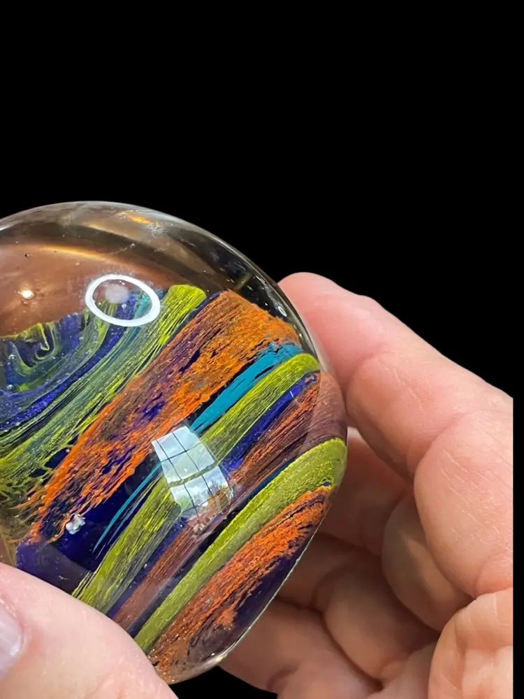 A18. Art Glass Paperweight