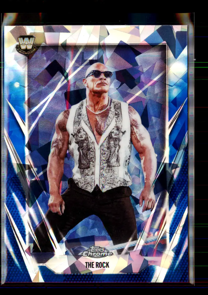 The Rock 2026 Topps Chrome Sapphire WWE #1 - (143) - nan
