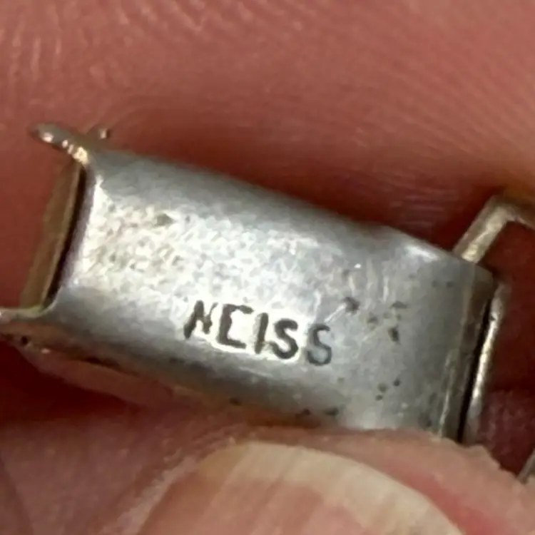 028. Vintage 1940s Weiss 7” Emerald Cut Topaz Rhinestone Bracelet with Matching 1” Clip Earrings