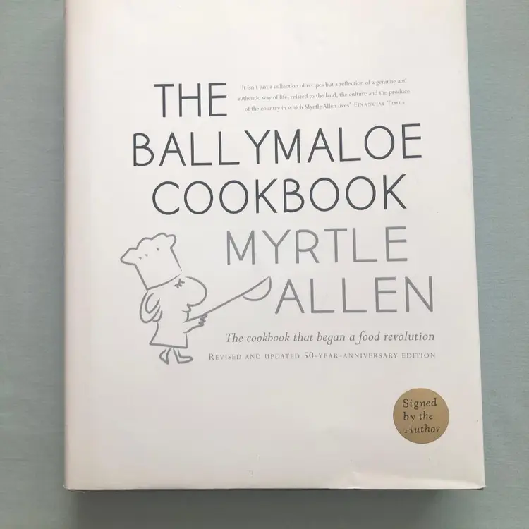 The Ballymaloe Cookbook Signed by Myrtle Allen Book