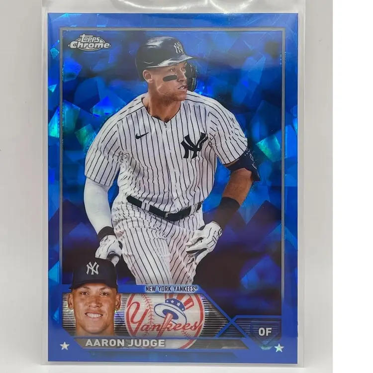 Aaron Judge, 2023 Chrome Sapphire, New York Yankees