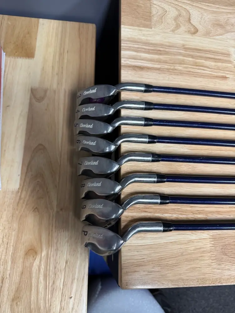 Vintage Set Of The Infamous Cleveland VAS Irons 3-pw All Original