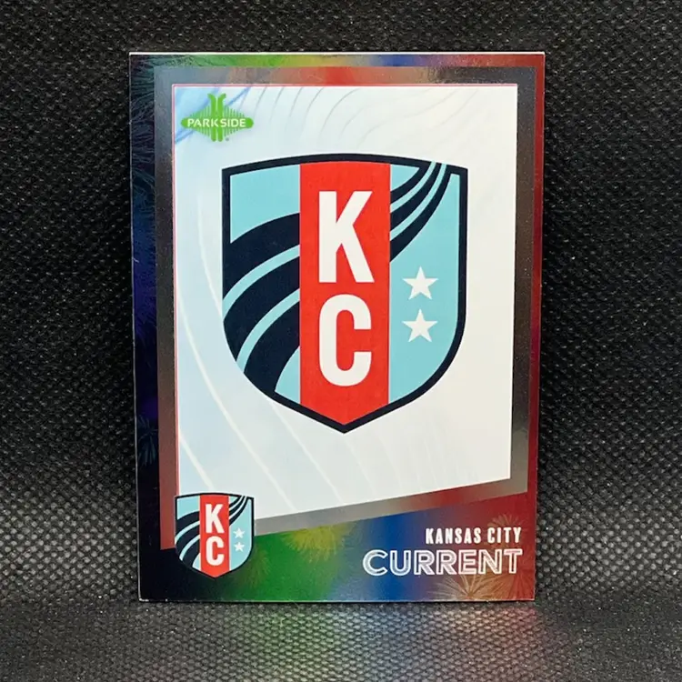 KC Current 2023 Parkside NWSL Shimmer /100 Soccer Card