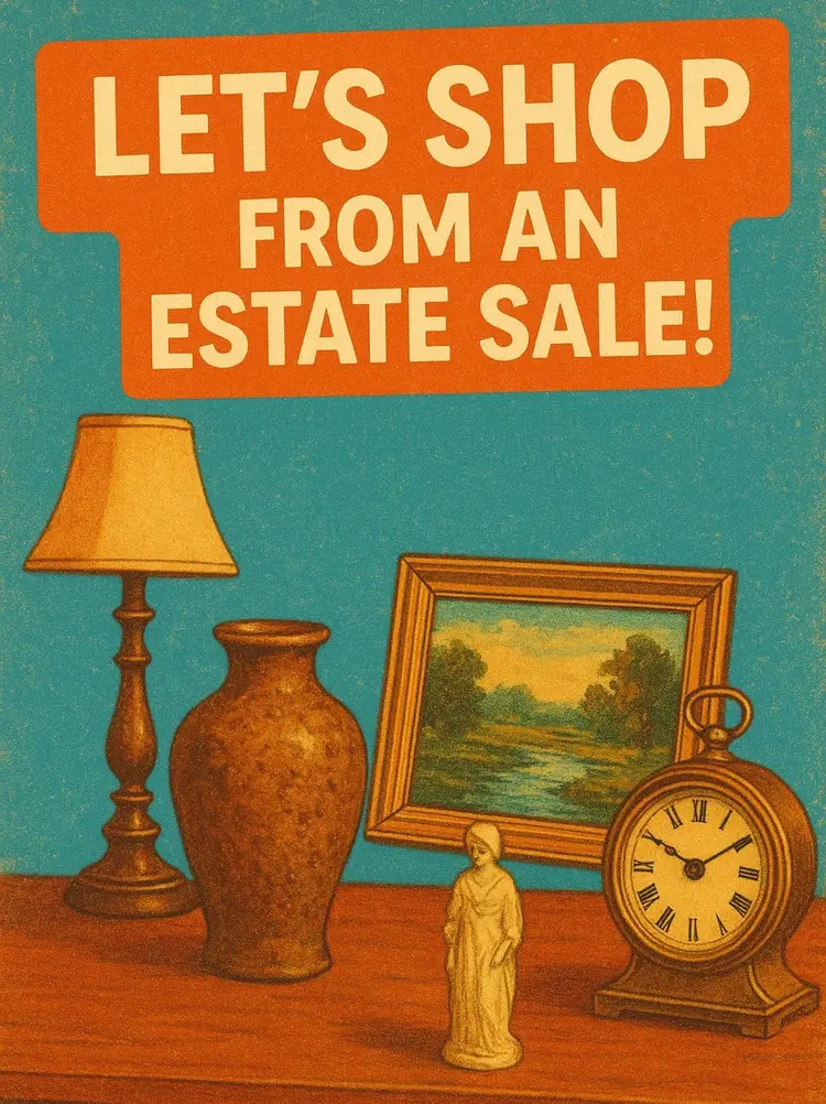 Let’s Shop From An Estate Sale!