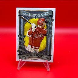 Shohei Ohtani 2024 Topps Allen & Ginter Cycle Succession Insert Angels