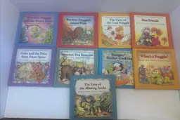 Fraggle Rock Lot Of 9 Children’s Books 1986 Vintage Retro Good Shape