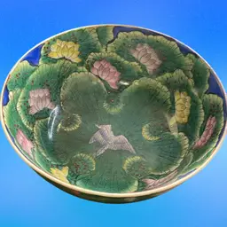 Chinese Lotus Bowl