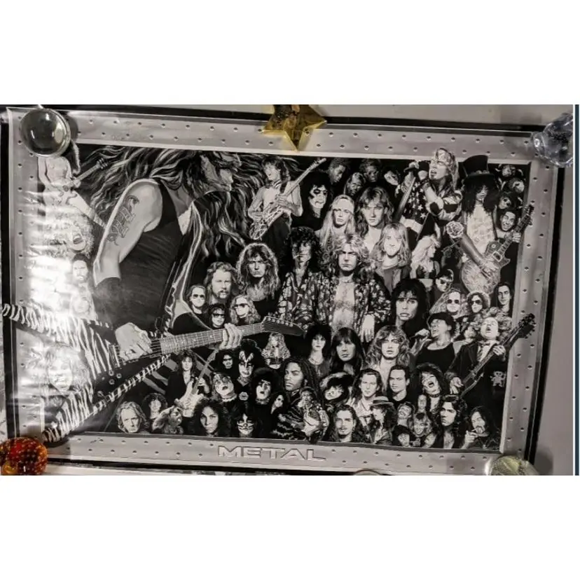 History of Metal Artist Poster