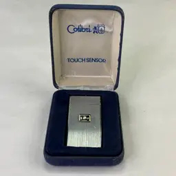 Vintage Colibri Touch Sensor Lighter In Original Case Not Working