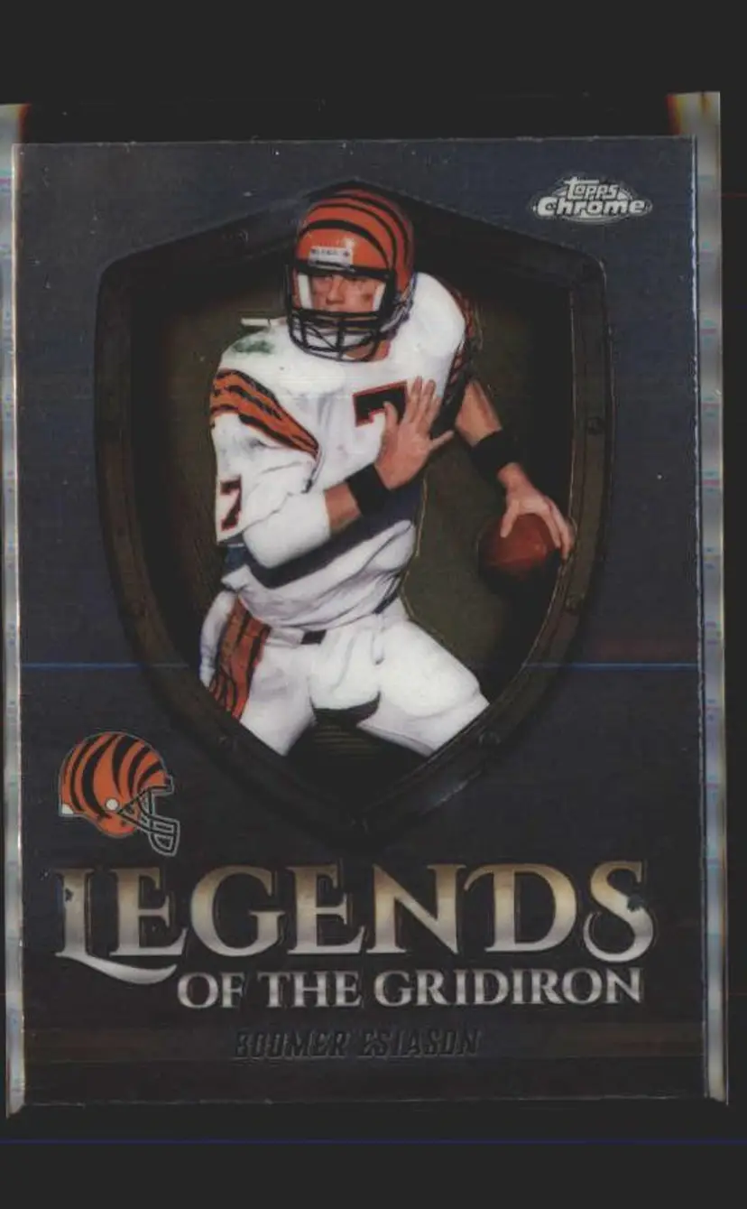 Boomer Esiason 2025 Topps Chrome #LOG-6 Legends of the Gridiron - (140) - Cincinnati Bengals