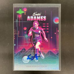 Emeri Adames 2024 Parkside NWSL Retro Rookie Autograph /89 Soccer Card