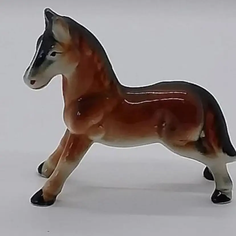 Vintage Ceramic Horse Figurine
