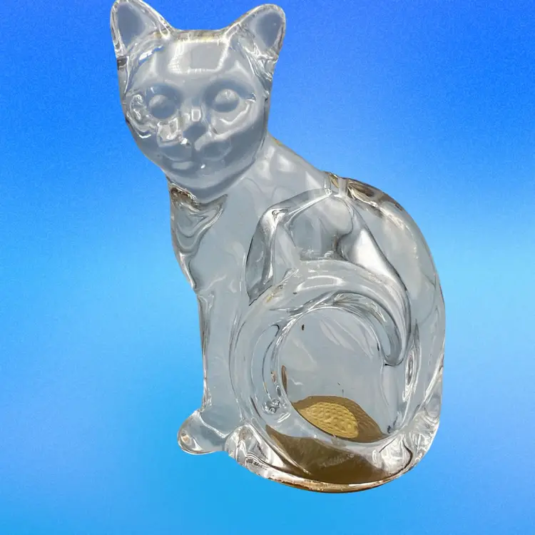 Lenox Crystal Salt Pepper Cats