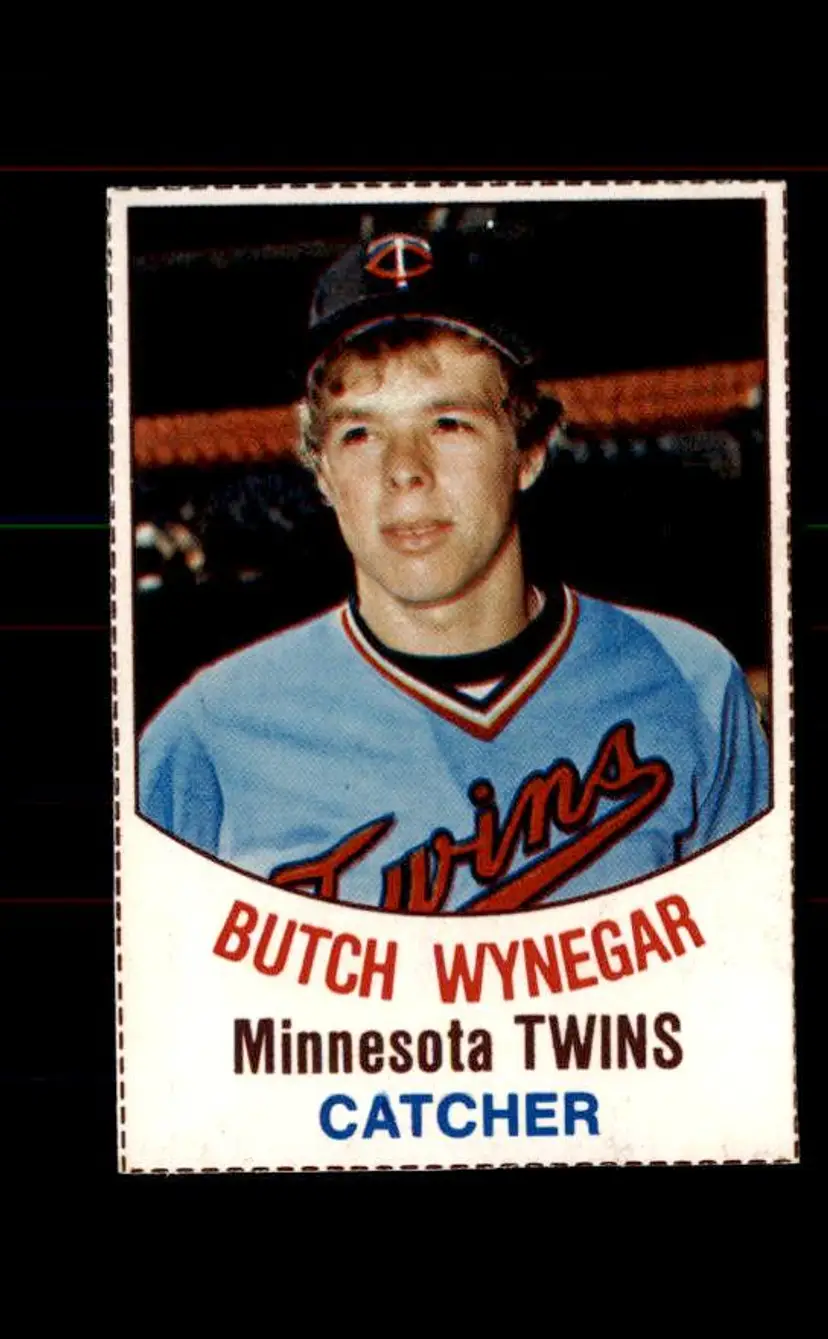 1977 Hostess #84 Butch Wynegar - (pk1) - Minnesota Twins