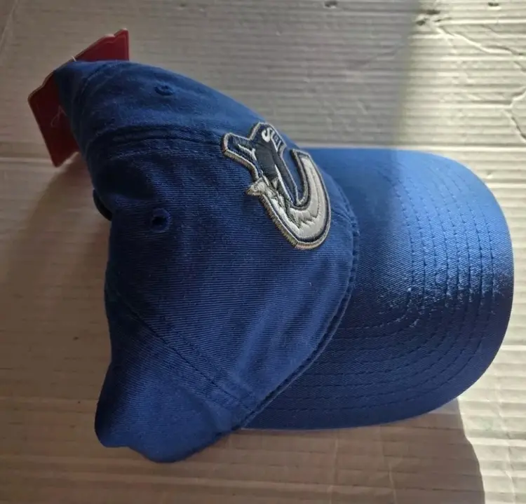 Vancouver Canucks American Needle NHL Blue Line Adjustable Hat