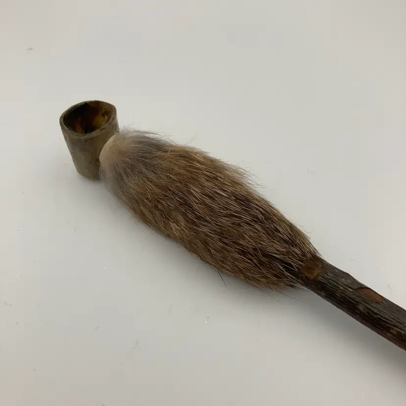 Native American Ceremonial Pipe! Peace pipe or Calumet! 6” Long!