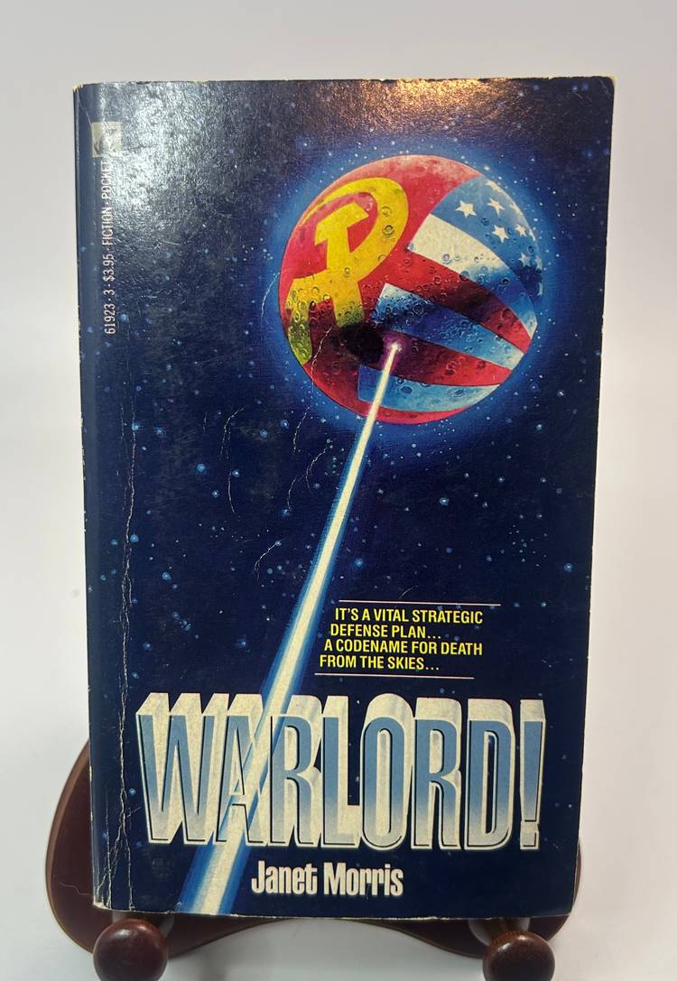 Vintage 'Warlord!' Janet Morris Paperback Book 1987 Pocket Book