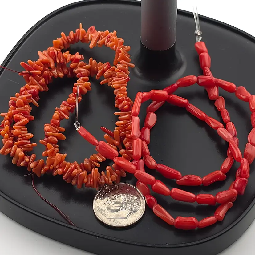 Genuine Coral Bead Lot #BC195