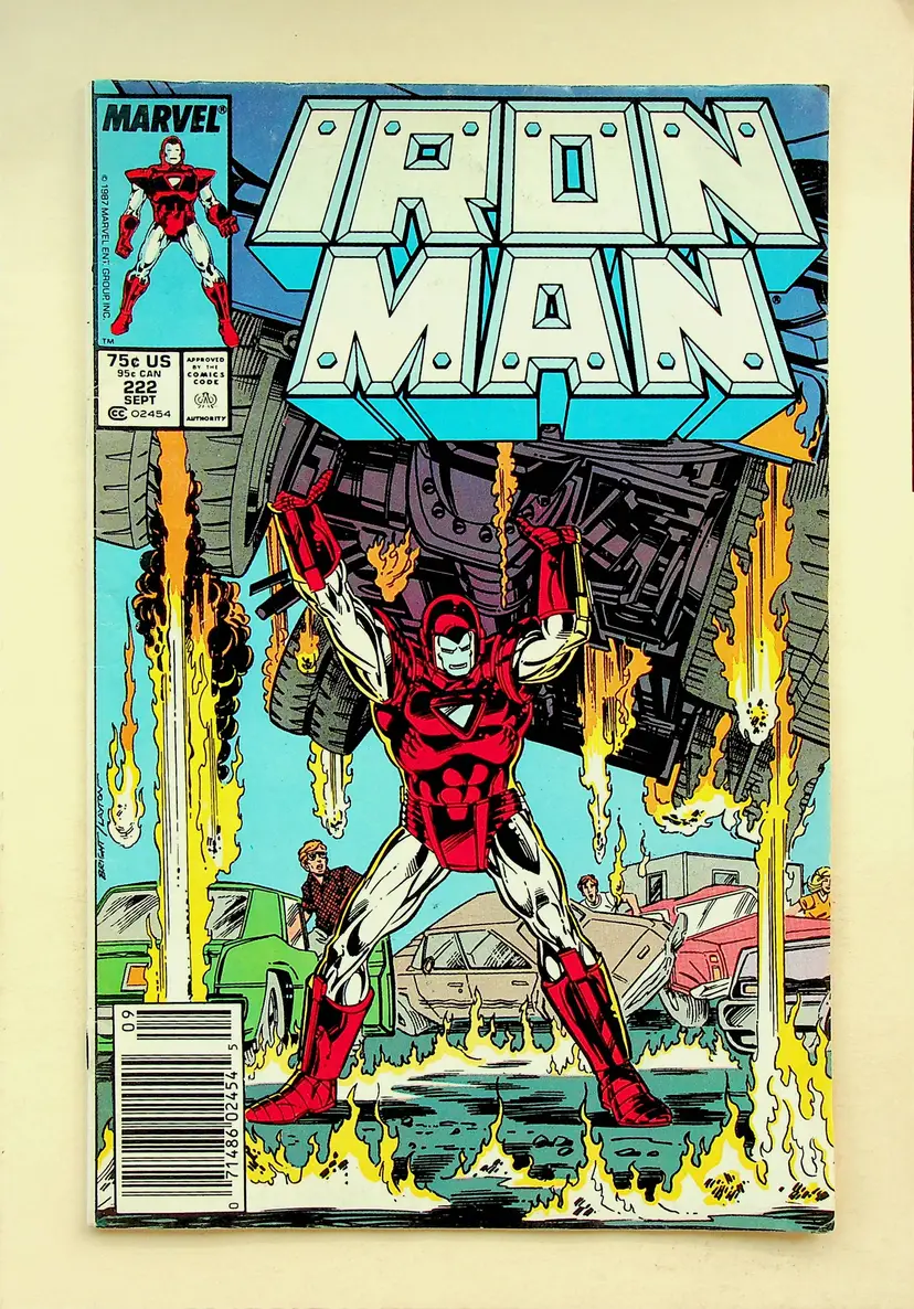Iron Man #222 (Sep 1987, Marvel) - Near Mint