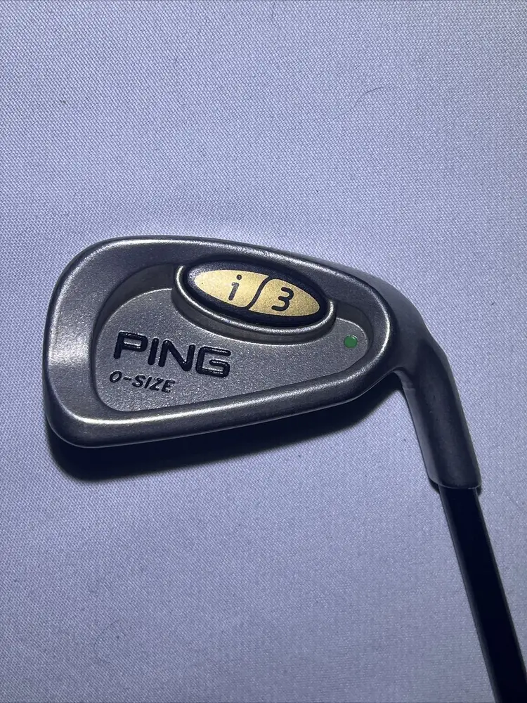 Ping i3 0-Size Green Dot 8-Iron RH Graphite Regular Flex Single Iron Mens Right