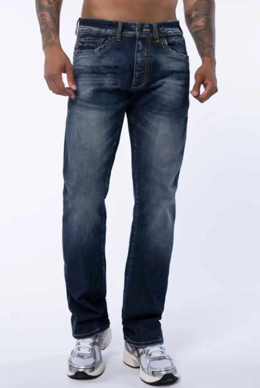 DNM. LGND Men's Dark Wash Denim Jeans