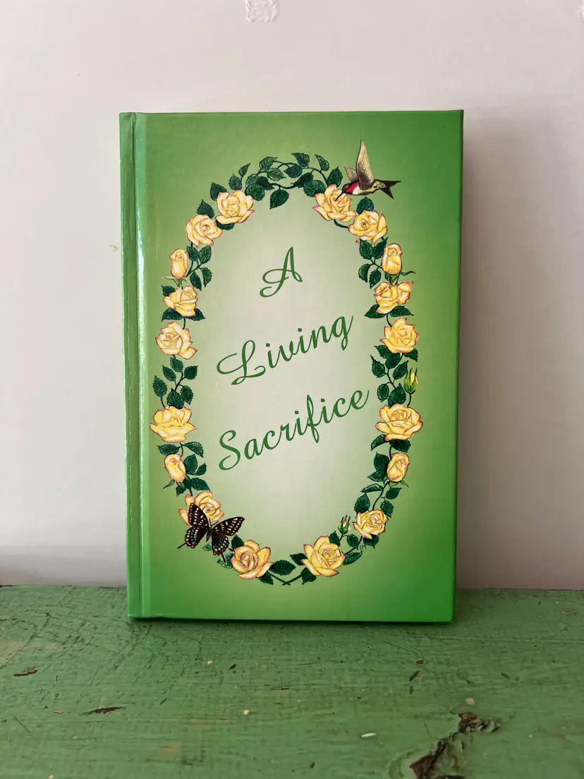 1999 A Living Sacrifice. Vintage Book by R Martin. Religious Book. Christian Book. Excellent Condition