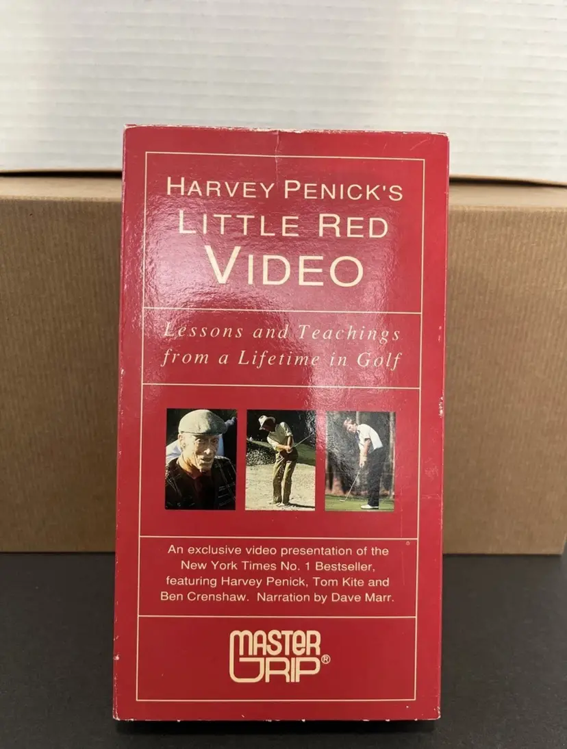 #02 Harvey Penick's Little Red Video VHS VCR Video Tape Used