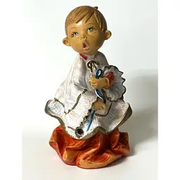Fontanini Italy Simonetti Resin Altar Choir Boy Christmas Figurine 6.8" 1986 READ