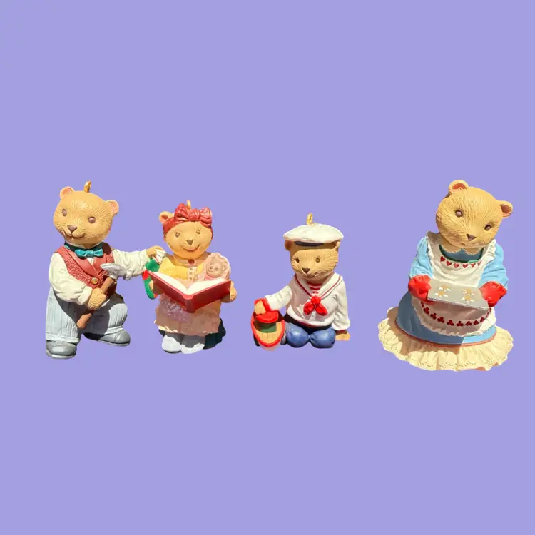 Hallmark Bearingers Of Victoria Circle Figurines