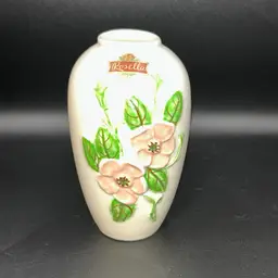 Vintage HULL ART POTTERY Vase R-2-5" Rosella Ginger Jar Vase