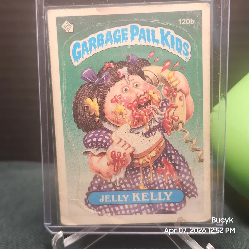 1986 Garbage Pail Kids - Jelly KELLY #120b