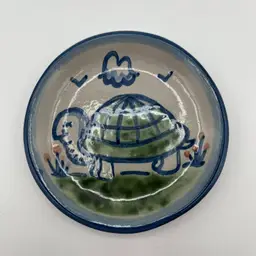 M. A. Hadley Pottery (Louisville, KY) Turtle Coaster