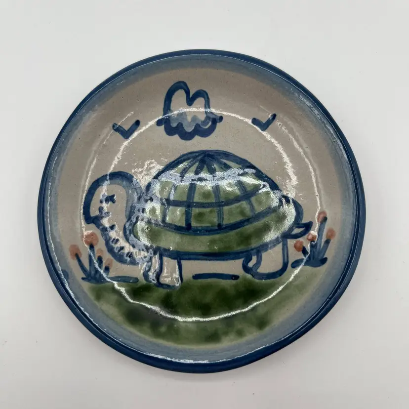 M. A. Hadley Pottery (Louisville, KY) Turtle Coaster