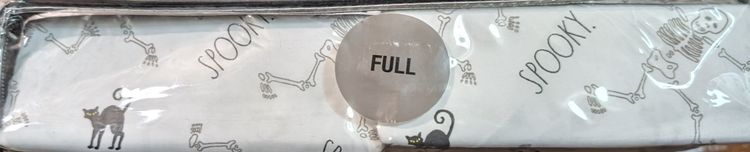 Rae Dunn Spooky Easy Care Super Soft Full Sheet Set