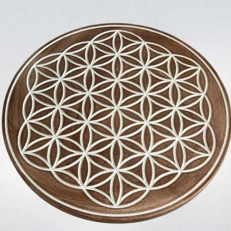 Flower Of Live Wall Plaque