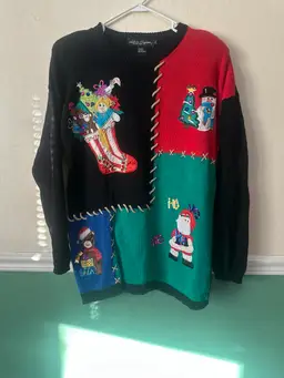Vintage Holiday Sweater Size L