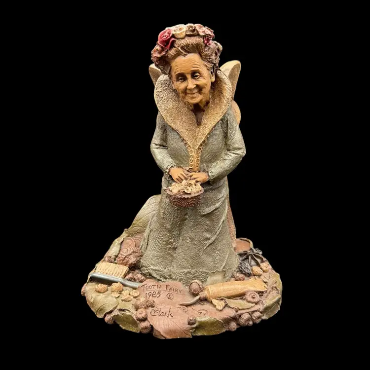 1985 Vintage Tom Clark Tooth Fairy Sculpture Cairn Studio Signed #71 Retired