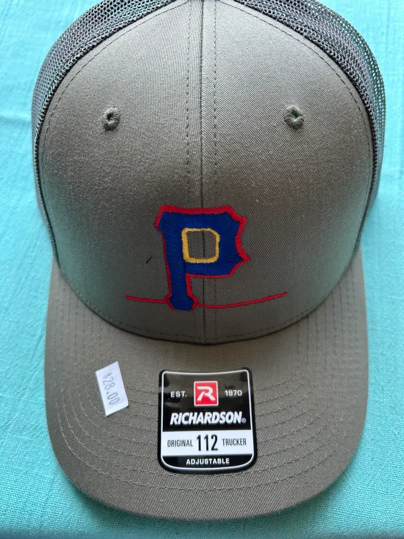 A Grey Richardson 112 Adjustable Trucker Hat