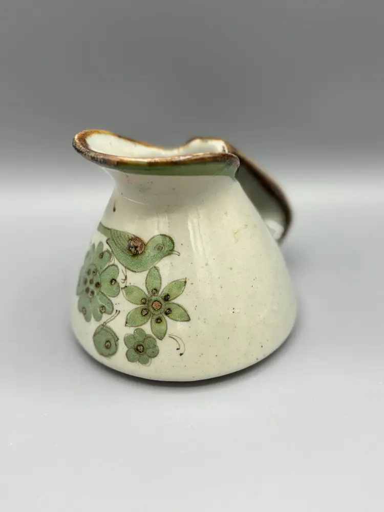 Vintage Ken Edwards El Palomar Stoneware Pitcher Creamer Mexico