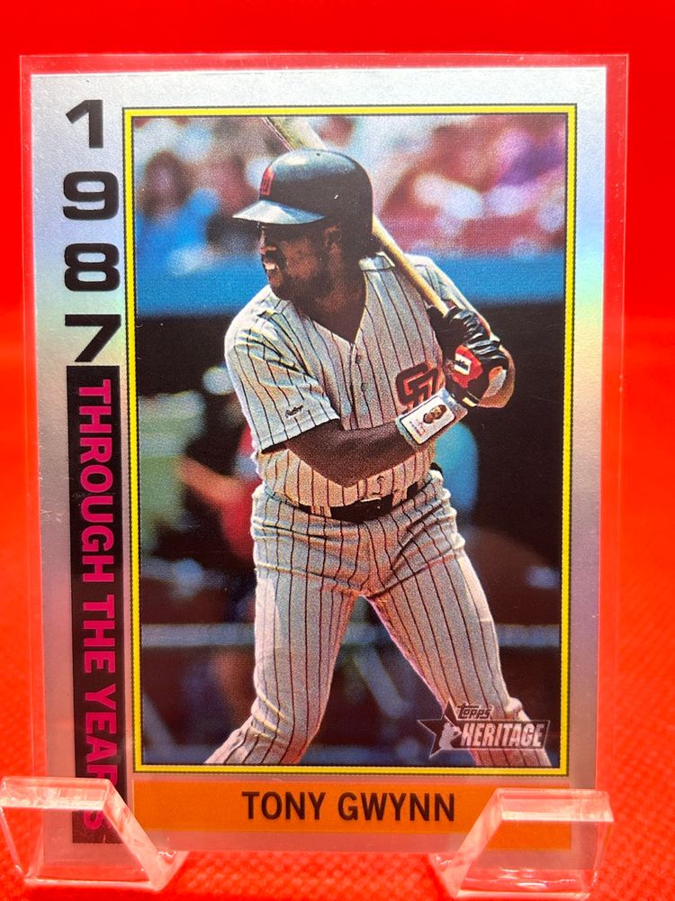 Tony Gwynn - 2025 Topps Chrome Throwback 1987 Through the Years San Diego Padres