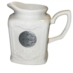 French Farmhouse Milk Creamer By THL Ceramic 4”