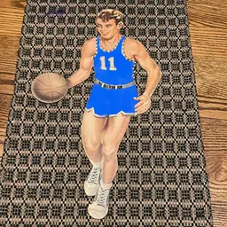 Vintage Converse Advertisement Cardboard