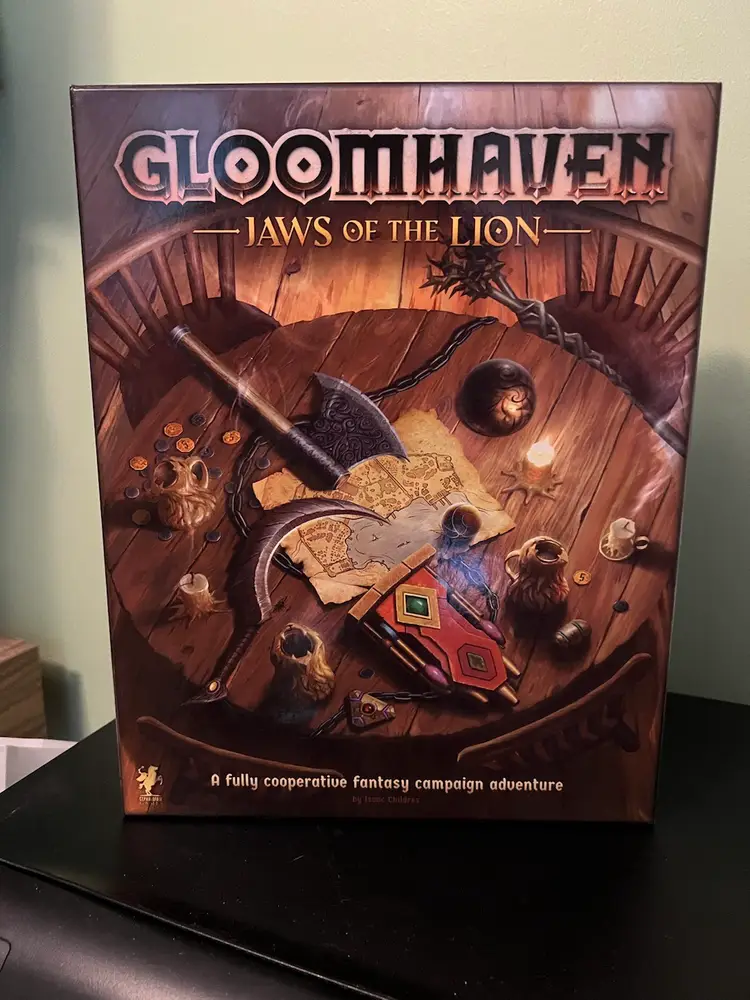 Painted Gloomhaven Jaws of the Lion