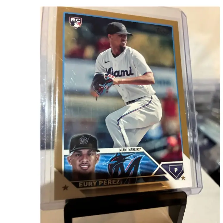 Eury Perez Topps Rookie /2023