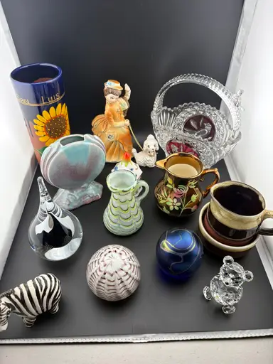 Glass, Paperweights, Mini’s, Ephemera And So Much More