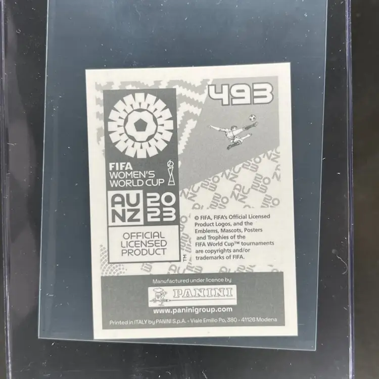 Barbara Bonansea 2023 Panini Women’s World Cup Sticker Italy Soccer Card