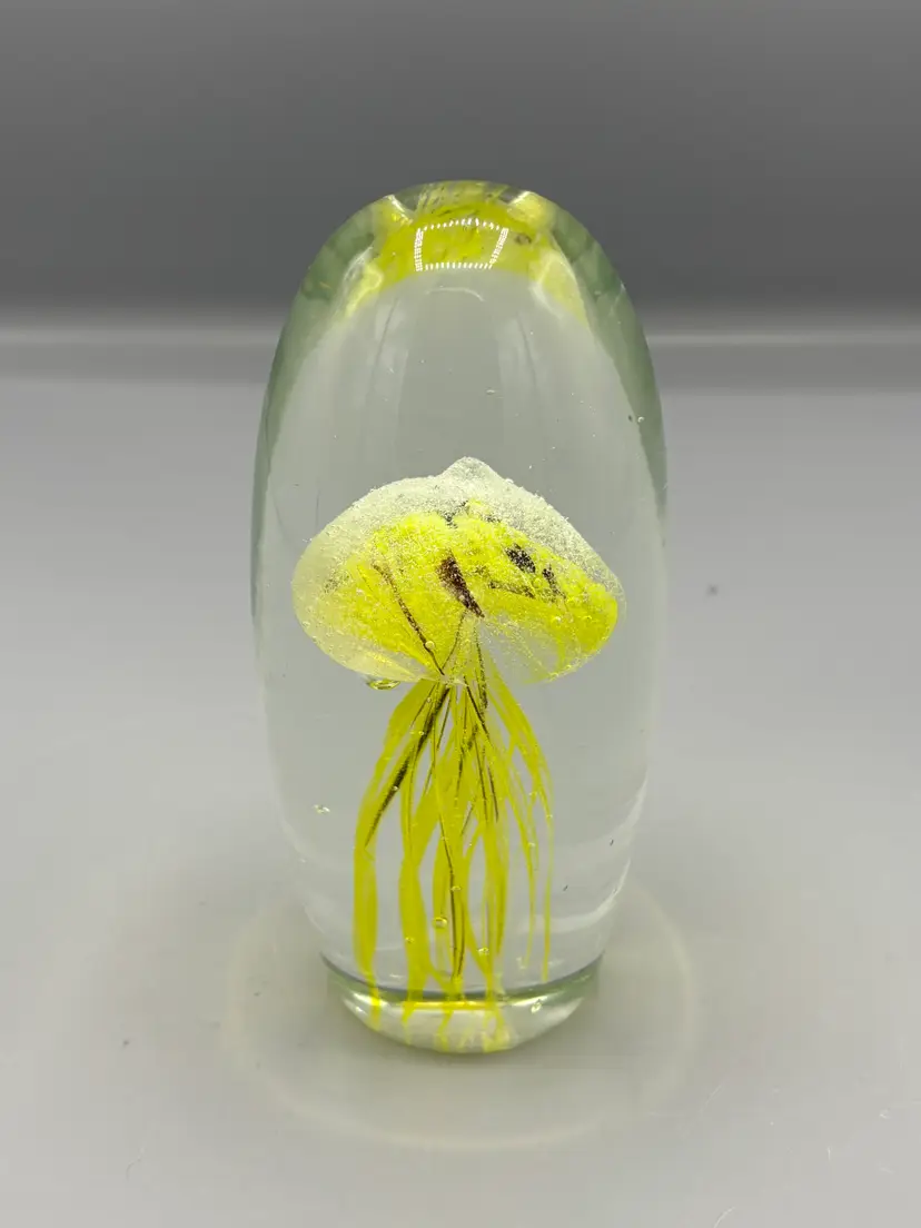 Glass Octopus paperweight
